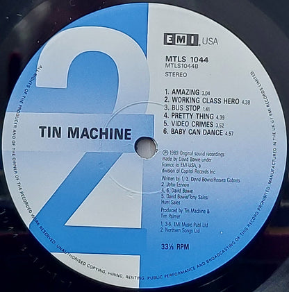 Tin Machine : Tin Machine (LP, Album)