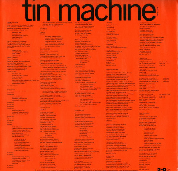 Tin Machine : Tin Machine (LP, Album)
