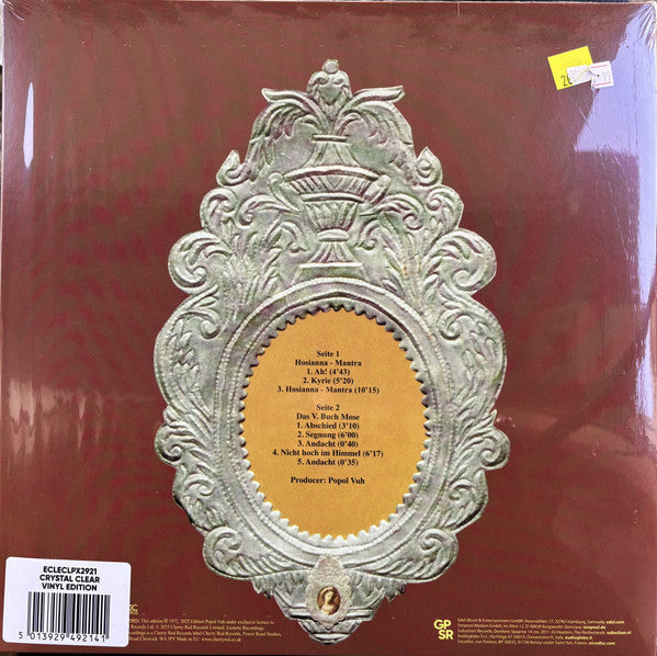 Popol Vuh : Hosianna Mantra (LP, Album, RE, RM, Cry)