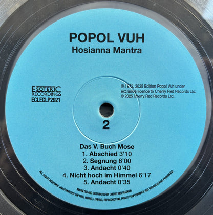 Popol Vuh : Hosianna Mantra (LP, Album, RE, RM, Cry)