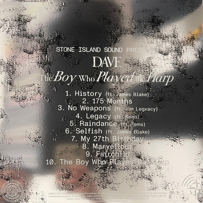 Dave (403) : The Boy Who Played The Harp (LP, Cry + LP, S/Sided, Etch, Cry + Album, Ltd, S/E)