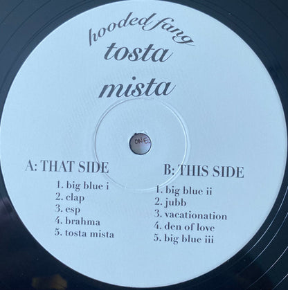 Hooded Fang : Tosta Mista (LP, Album)