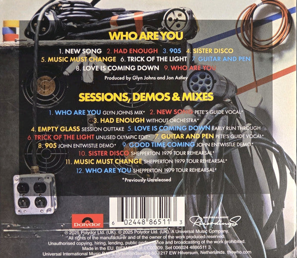 The Who : Who Are You  (CD, Album, RE + CD + Dlx, RM)