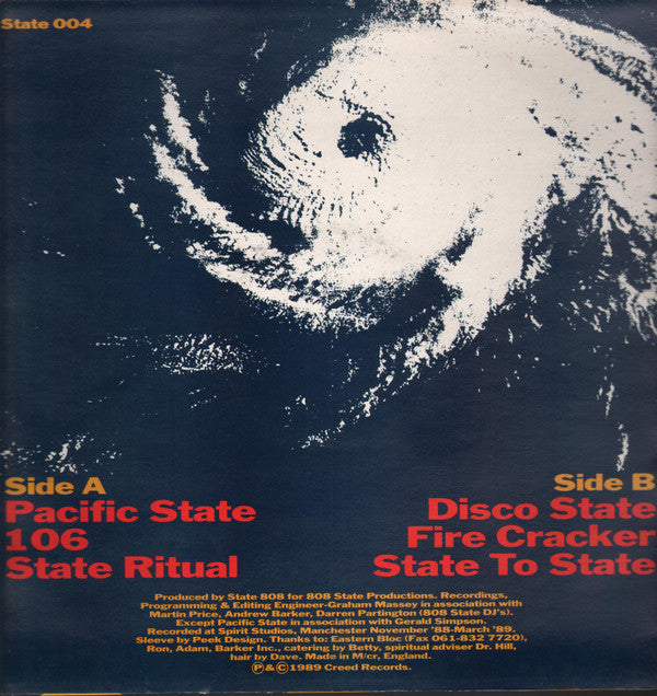 808 State : Quadrastate (LP, MiniAlbum)