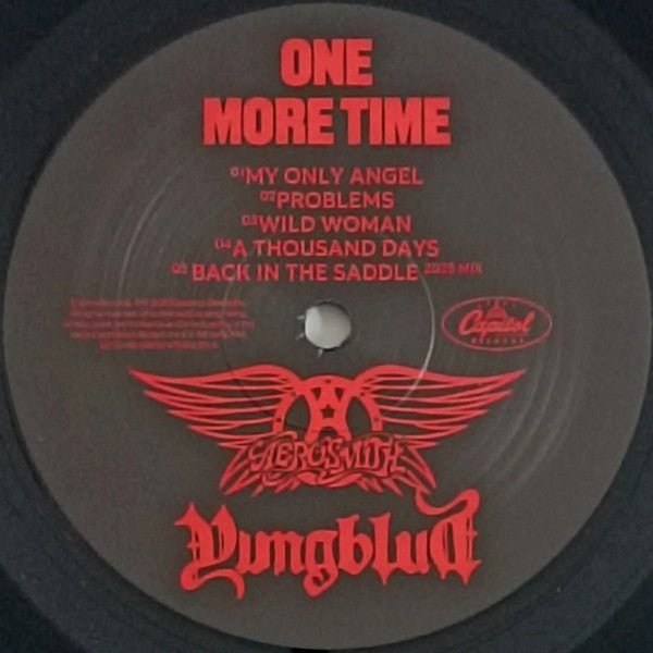 Aerosmith • Yungblud (3) : One More Time (12", S/Sided, EP, Etch)
