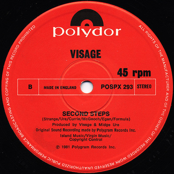 Visage : Visage (12", Single)