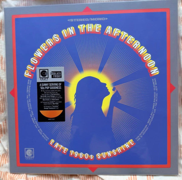 Various : Flowers In The Afternoon: Late 1960s Sunshine (LP, RSD, Comp, Mono, "Su)