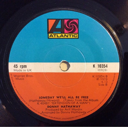 Donny Hathaway : Love, Love, Love / Someday We'll All Be Free (7", Single, Sol)