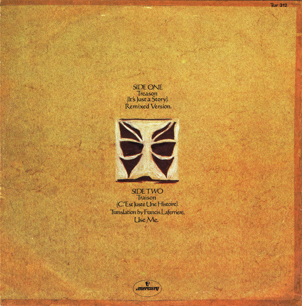 The Teardrop Explodes : Treason (It's Just A Story) (12", Single)