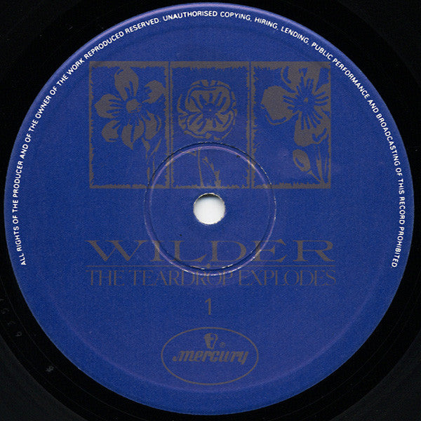 The Teardrop Explodes : Wilder (LP, Album)