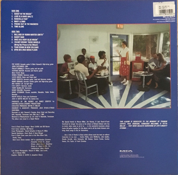 Nanci Griffith : Once In A Very Blue Moon (LP, Album, RE)