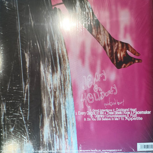 Jenny On Holiday : Quicksand Heart (LP, Album + 7", Shape, Ltd, Hea)
