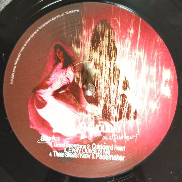 Jenny On Holiday : Quicksand Heart (LP, Album + 7", Shape, Ltd, Hea)