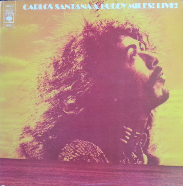 Carlos Santana & Buddy Miles : Carlos Santana & Buddy Miles! Live ! (LP, Album, RP)