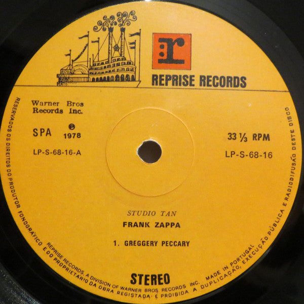 Frank Zappa : Studio Tan (LP, Album)