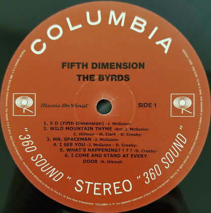 The Byrds : Fifth Dimension (LP, Album, RE, 180)