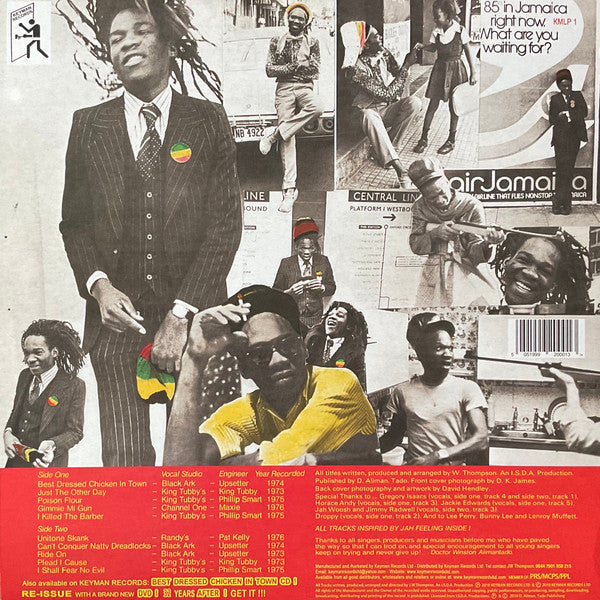 Dr. Alimantado : Best Dressed Chicken In Town (LP, Album, Comp, Ltd, RE, Cle)