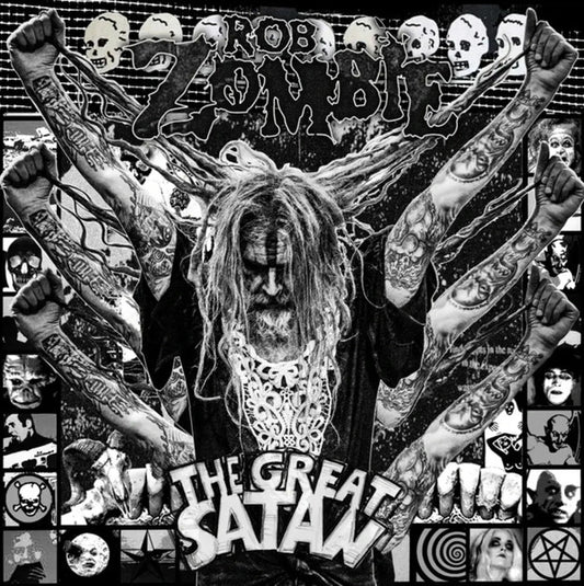 Rob Zombie : The Great Satan (LP, Album, Ltd, Bla)
