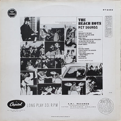 The Beach Boys : Pet Sounds (LP, Album, RE)