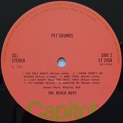 The Beach Boys : Pet Sounds (LP, Album, RE)