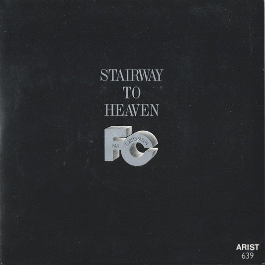 Far Corporation : Stairway To Heaven (7", Single, Blu)