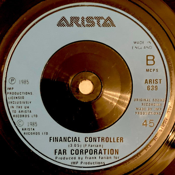 Far Corporation : Stairway To Heaven (7", Single, Blu)