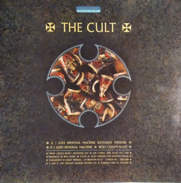 The Cult : Love Removal Machine (12", Single)