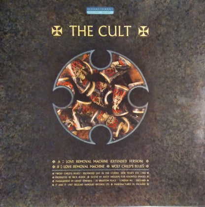 The Cult : Love Removal Machine (12", Single)