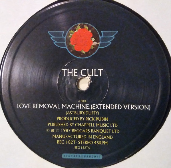 The Cult : Love Removal Machine (12", Single)