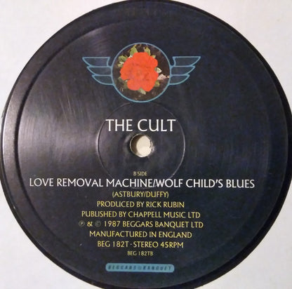 The Cult : Love Removal Machine (12", Single)