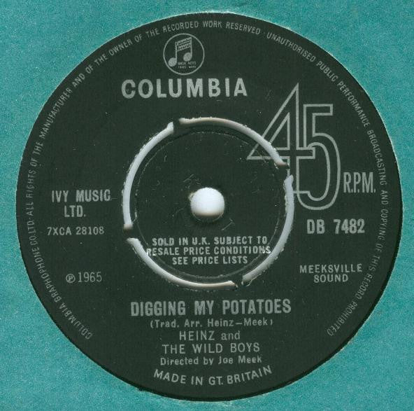Heinz And The Wild Boys : Digging My Potatoes (7")