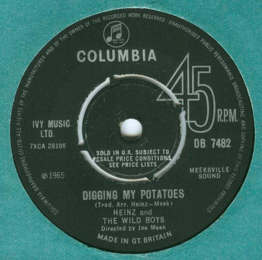 Heinz And The Wild Boys : Digging My Potatoes (7")