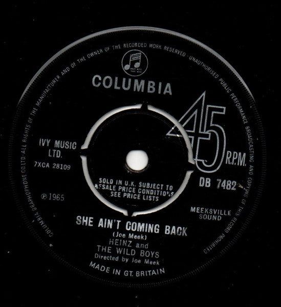 Heinz And The Wild Boys : Digging My Potatoes (7")