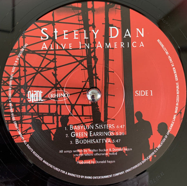 Steely Dan : Alive In America (2xLP, Album, RSD, RE, 180)