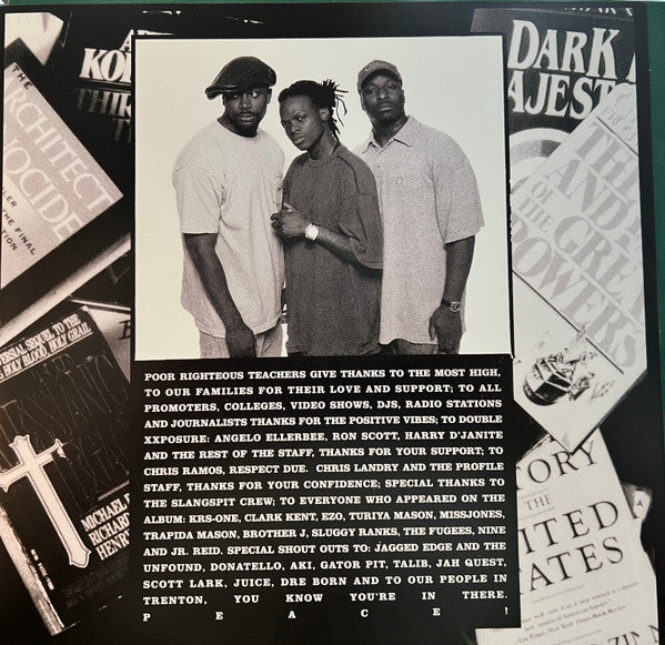 Poor Righteous Teachers : The New World Order (2xLP, Album, RSD, Ltd, RE, S/Edition, Gre)