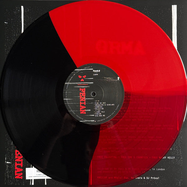 Kneecap (2) : Fenian (LP, Album, Ltd, Red)