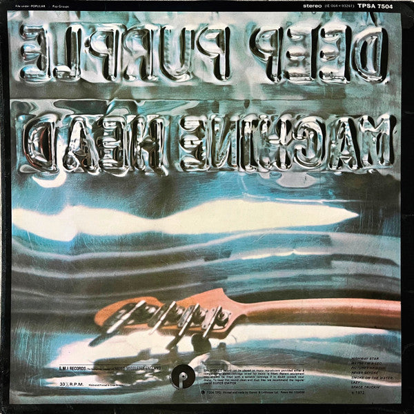 Deep Purple : Machine Head (LP, Album)