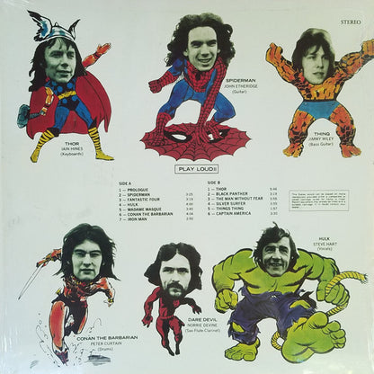 Icarus (9) : The Marvel World Of Icarus (LP, Album, RE, RM)