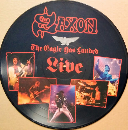 Saxon : The Eagle Has Landed (Live) (LP, Album, Pic)