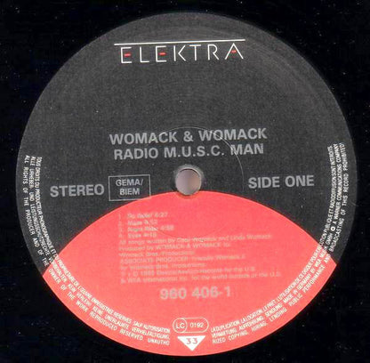 Womack & Womack : Radio M.U.S.C. Man (LP, Album)