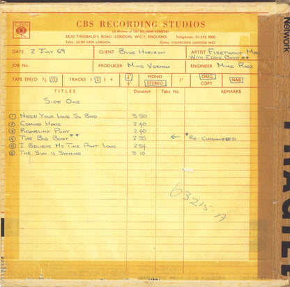 Fleetwood Mac : The Pious Bird Of Good Omen (LP, Comp, RE, RM, 180)