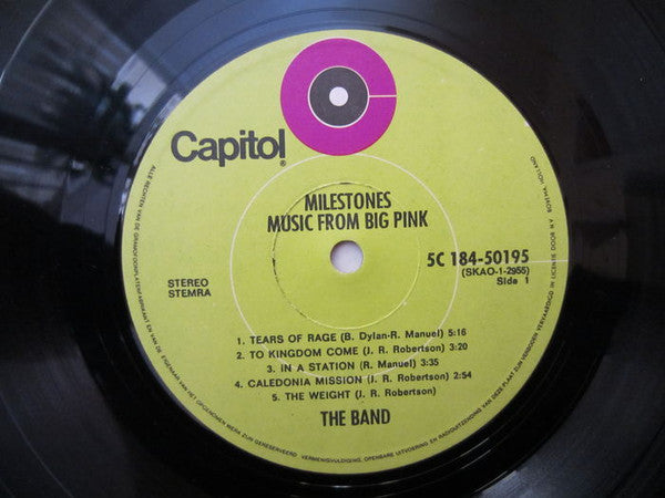 The Band : Music From Big Pink / The Band (LP, Album, RE + LP, Album, RE + Comp, Gre)