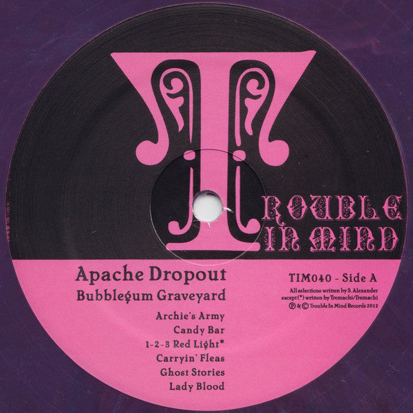 Apache Dropout (2) : Bubblegum Graveyard (LP, Album, Ltd, Col)