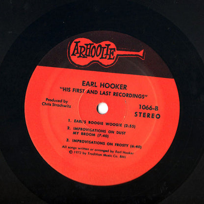 Earl Hooker : His First And Last Recordings (LP, Comp)