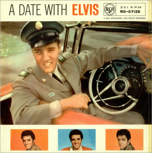 Elvis Presley : A Date With Elvis (LP, Comp, Mono)