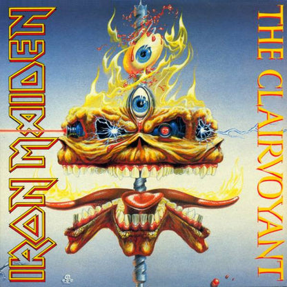 Iron Maiden : The Clairvoyant (12", Single, Gat)