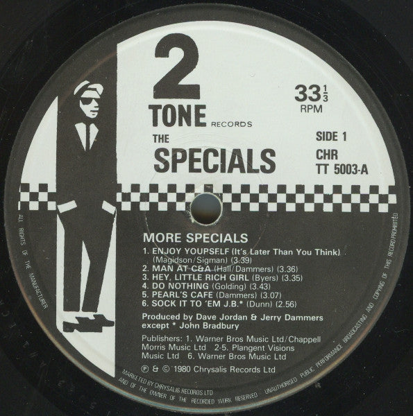 The Specials : More Specials (LP, Album + 7", Single)