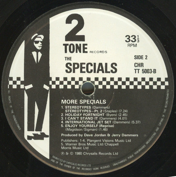The Specials : More Specials (LP, Album + 7", Single)