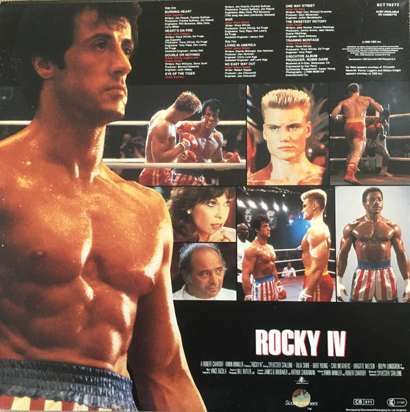 Various : Rocky IV - Original Motion Picture Soundtrack (LP, Comp)