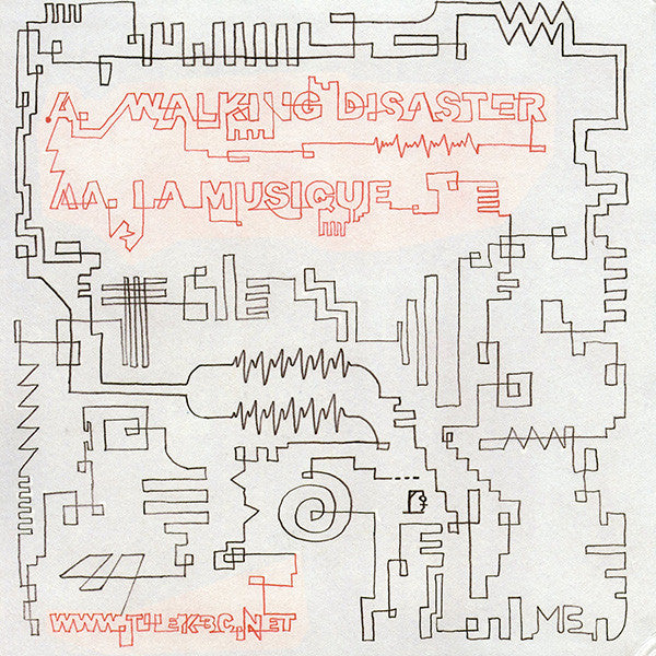 The KBC : Walking Disaster / La Musique (7", Red)